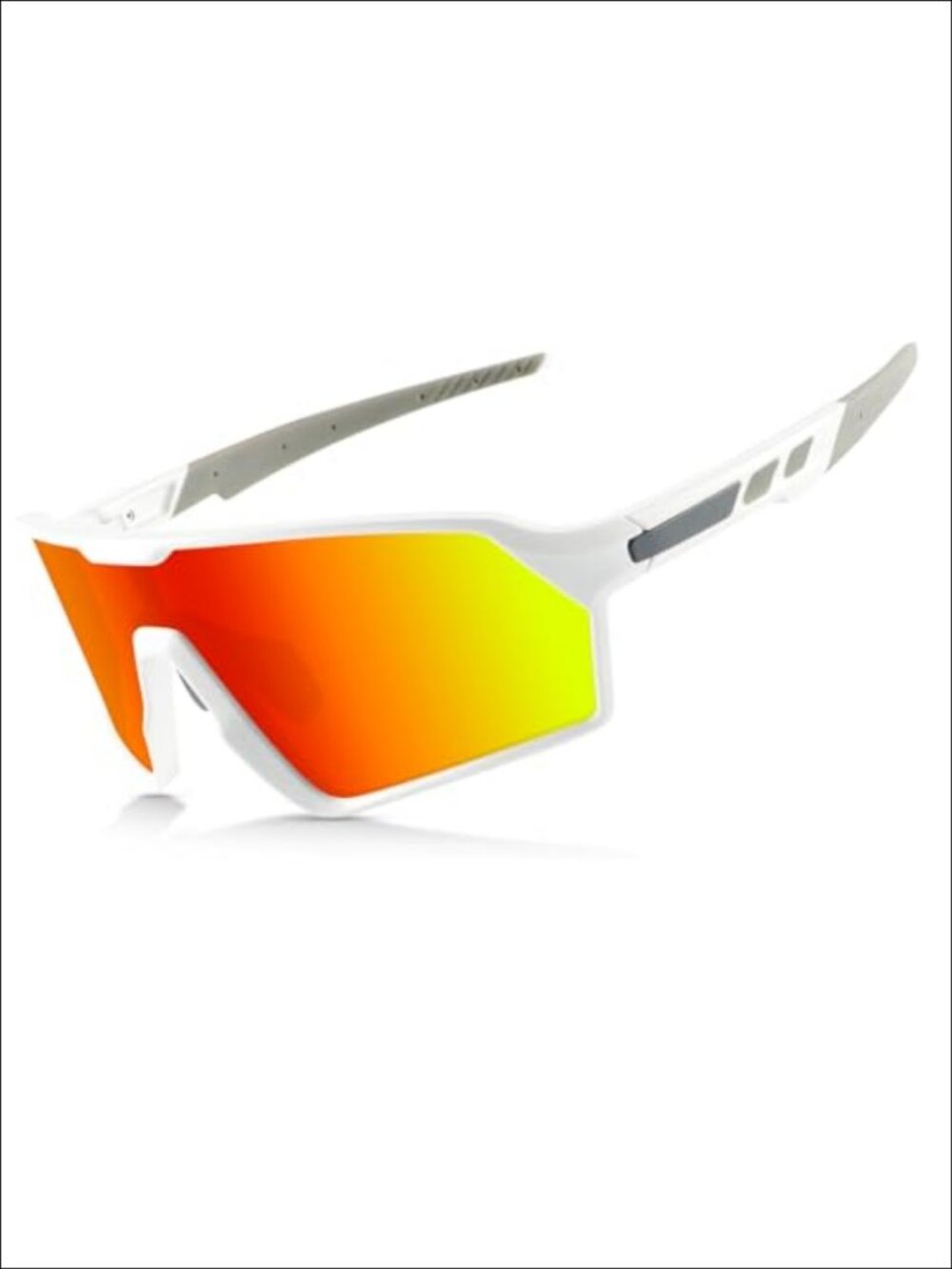 OULAIQI Sports Sunglasses UV400 Eye Protection Lightweight Adjustable Nose Pads